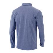 Auburn Columbia Pin High Long Sleeve Polo